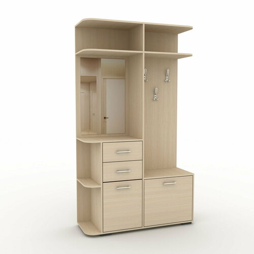 Прихожая Аргони-400b дуб молочный современный 19183₽