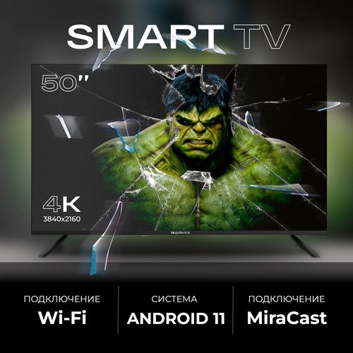 Смарт телевизор Smart TV 50127см 4К 3150000₽