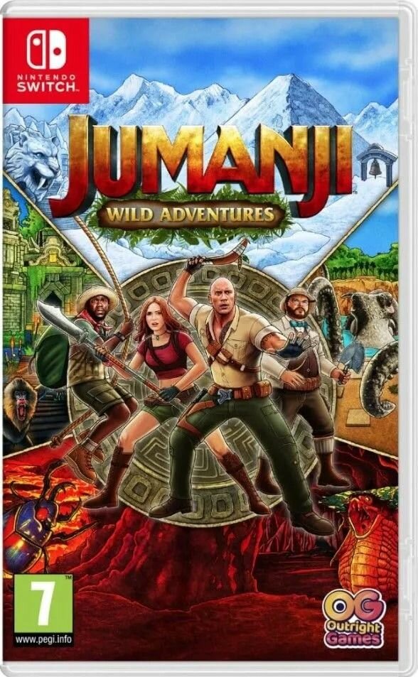 Игра Jumanji Wild Adventures (Nintendo Switch Английская версия)