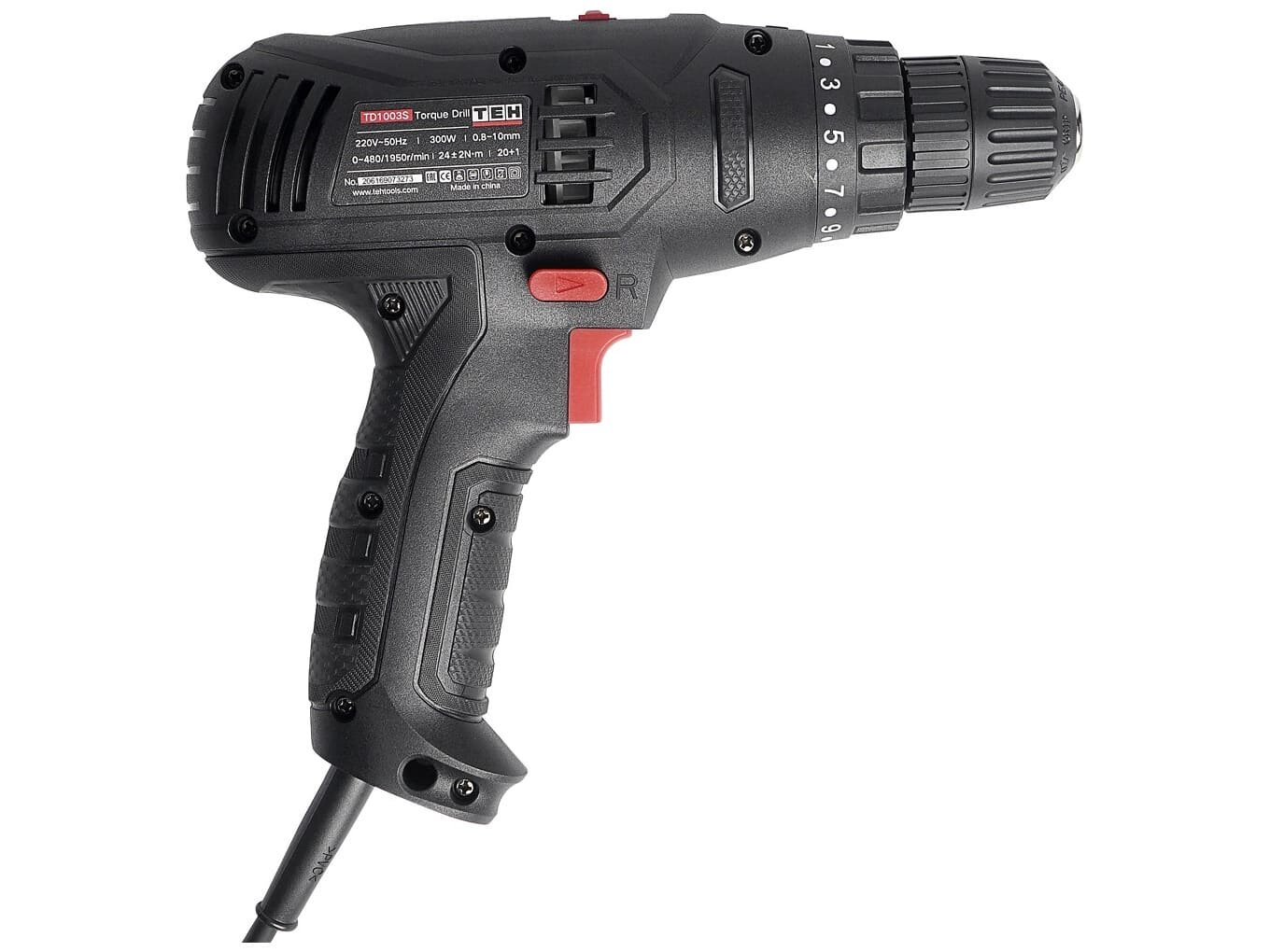 Дрель-шуруповерт Teh TD1003S (300 Вт) — фото 1