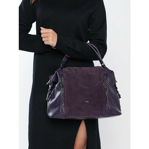 фото Сумка кросс-боди valle mitto 23.2-7810068, фиолетовый