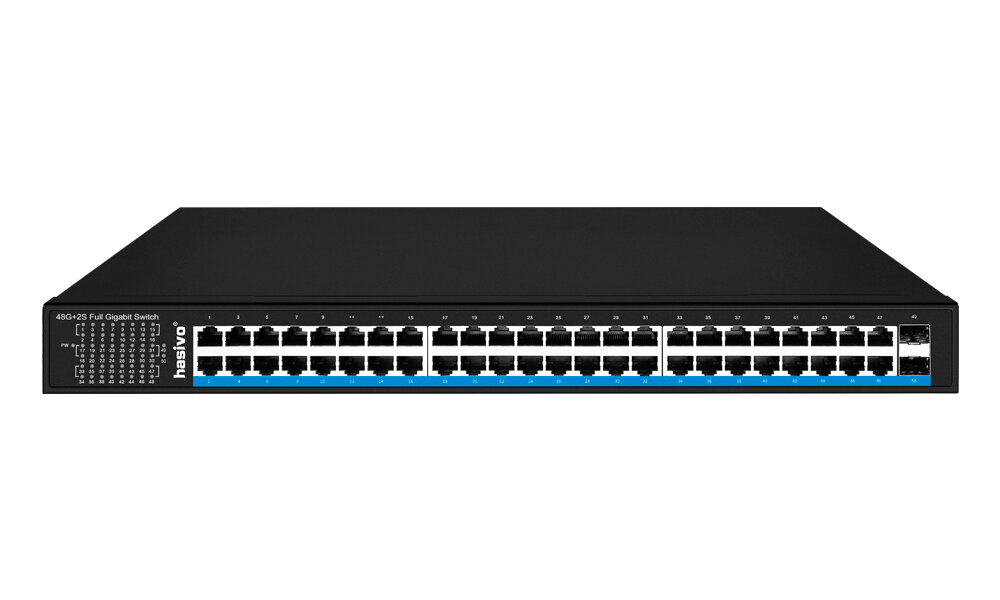 Коммутатор Gigabit Switch S5800P-48G-2SFP 48 PoE