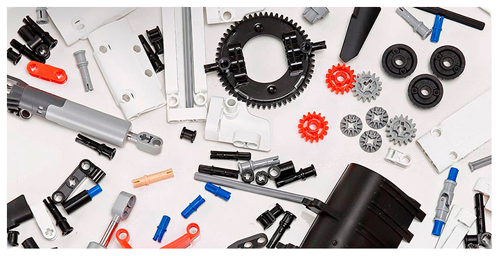 Изображение Конструктор-экскаватор ONEBOT Excavator Building Blocks GCWJJ01IQI (White)