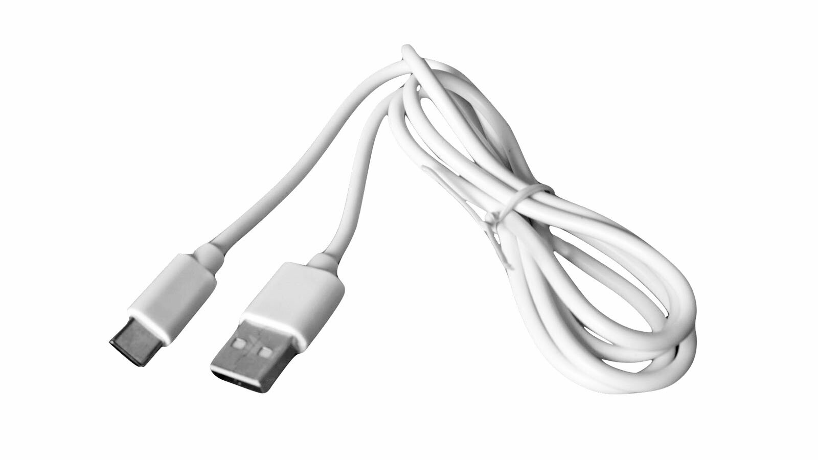 Кабель зарядный USB Type-C белый 1м G5025