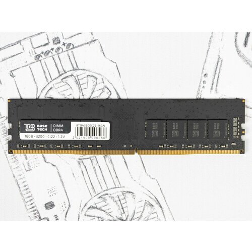 Оперативная память DIMM DDR4 BaseTech 16Gb 470900₽