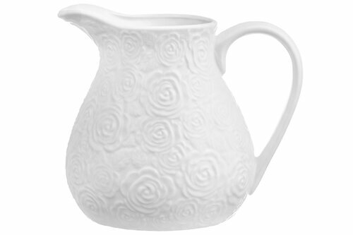 фото Кувшин Фарфор Белые Розы 1,2Л Белый (48) Элан .