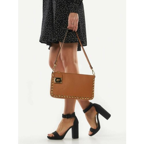 Сумка кросс-боди Philippe Anders Milano, горчичный, коричневый