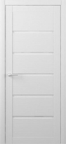 фото Межкомнатная дверь Albero Вена Эко-Шпон / Кедр снежный / Глухое