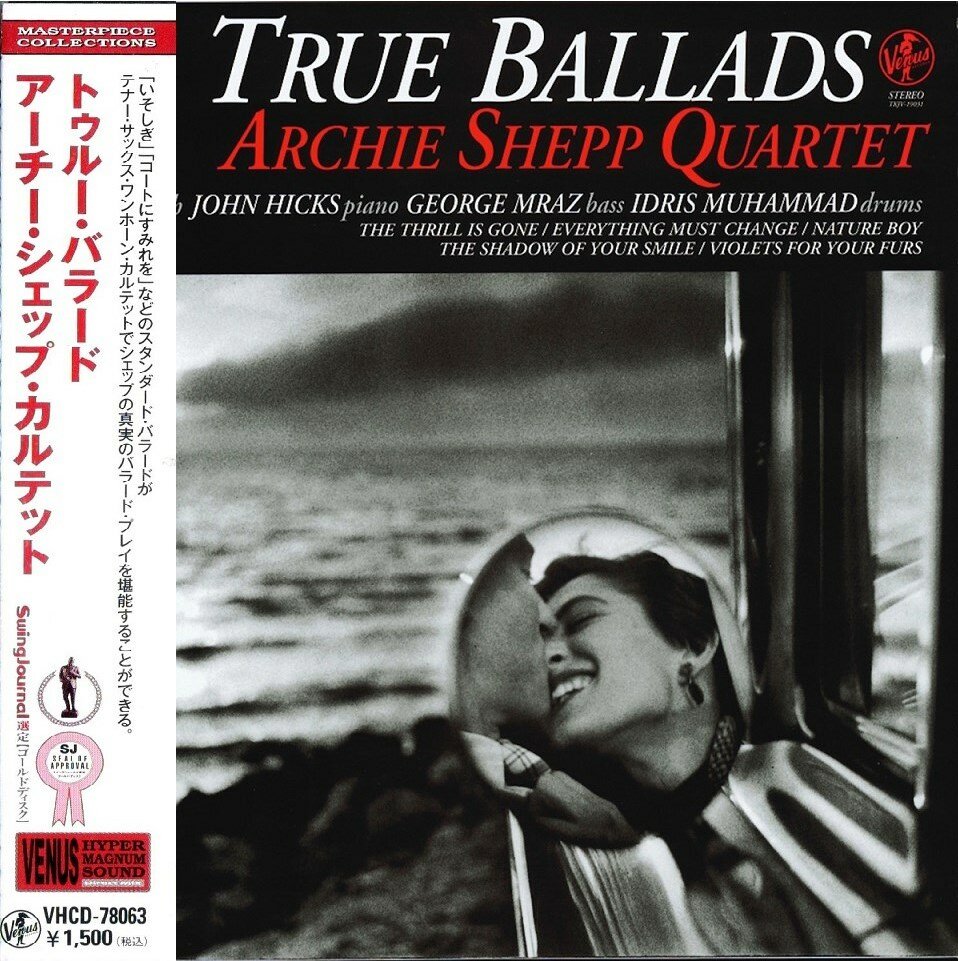 Archie Shepp Quartet-True Ballads [mini-LP] (Hyper Magnum Sound) < Venus CD Japan (Компакт-диск 1шт)