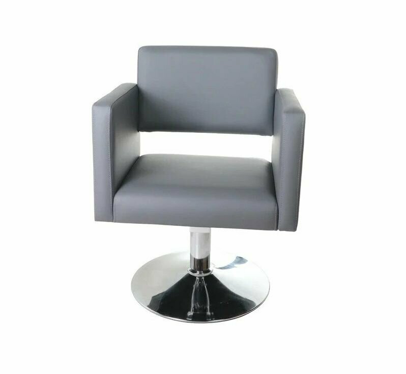 Парикмахерское кресло "Кубик II", серый - диск