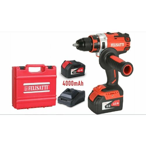 Аккумуляторная дрель-шуруповерт FELISATTI ДА-1318BK 1515100 11397₽