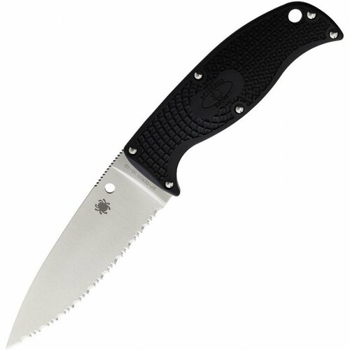 Нож складной Spyderco SCFB31SBK2 Enuff 2, Serrated Blade туристический складной нож spyderco endura 4 serrated black black