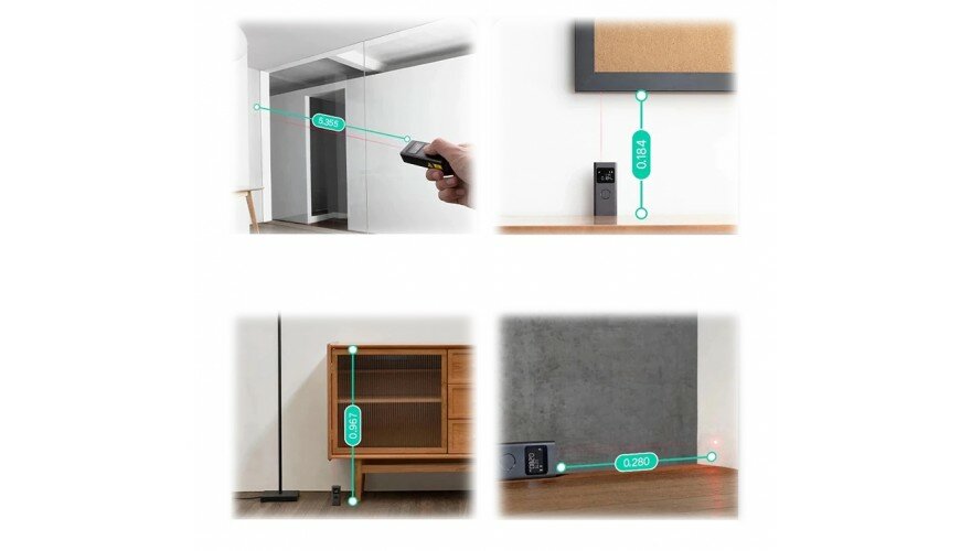 Умный лазерный дальномер Mijia Smart Laser Rangefinder — фото 1