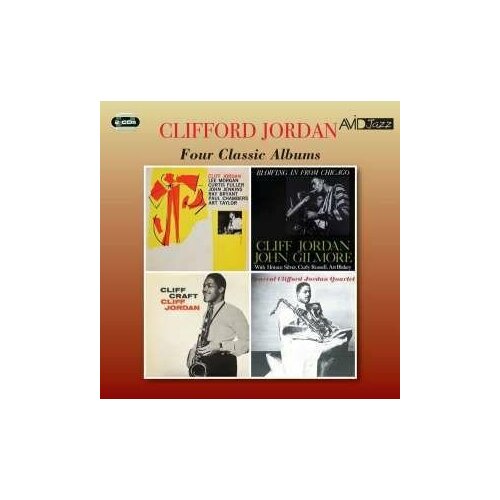 Audio CD Clifford Jordan (1931-1993) - Four Classic Albums (2 CD) швабра blue fish lxy 04 1