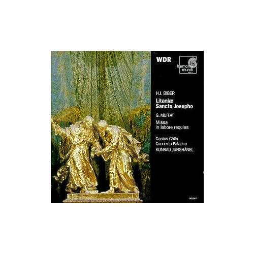 AUDIO CD Biber: Litaniae Sancto Josepho; Muffat: Missa in Labore Requies / Junghanel. 1 CD audio cd biber missa salisburgensis mccreesh