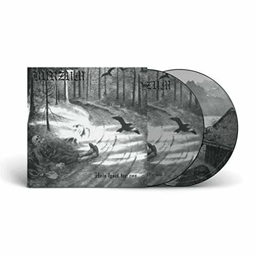 Виниловая пластинка Burzum - Hvis Lyset Tar Oss (1 LP) white deer plain（bailuyuan novels）（author chen zhongshi s autographed copy）90%new