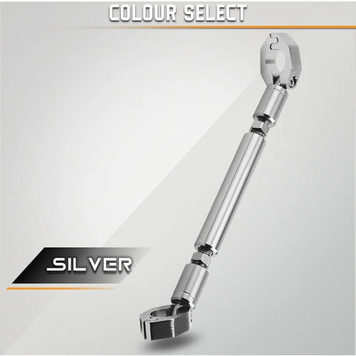 Распорка на руль перекладина мотоцикл питбайк с регулировкой цв серебро 1004₽