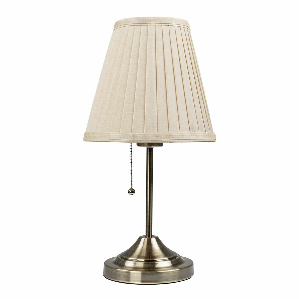 Декоративная настольная лампа Arte Lamp Marriot W220xL220xH420 мм E27 цвет античная бронза арт. A5039TL-1AB