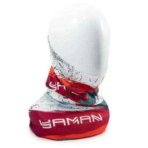 Снуд YAMAN, белый, красный шарф труба бандана бафф wind x treme polarwind speed 2017