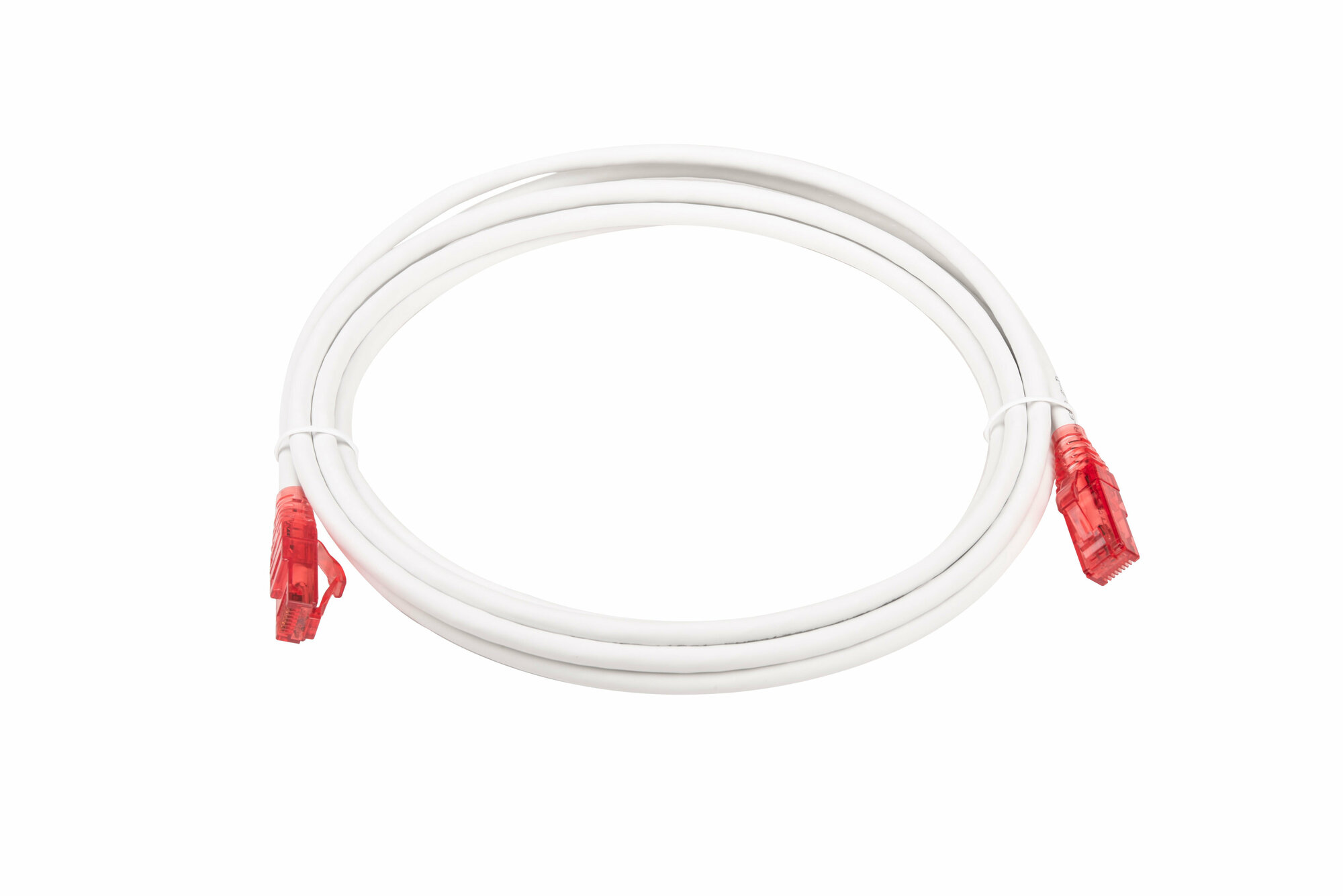 Патч-корд Hyperline U/UTP, Cat.5е, LSZH, 3 м, белый PC-LPM-UTP-RJ45-RJ45-C5e-3M-LSZH-WH — фото 5