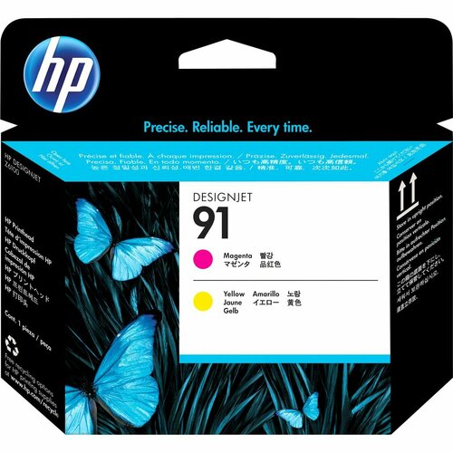 Печатающая головка HP 91 Magenta and Yellow C9461A 33530₽