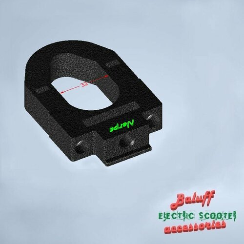 фото Крепление под одну фару arctic для самоката ws nerpa white siberia