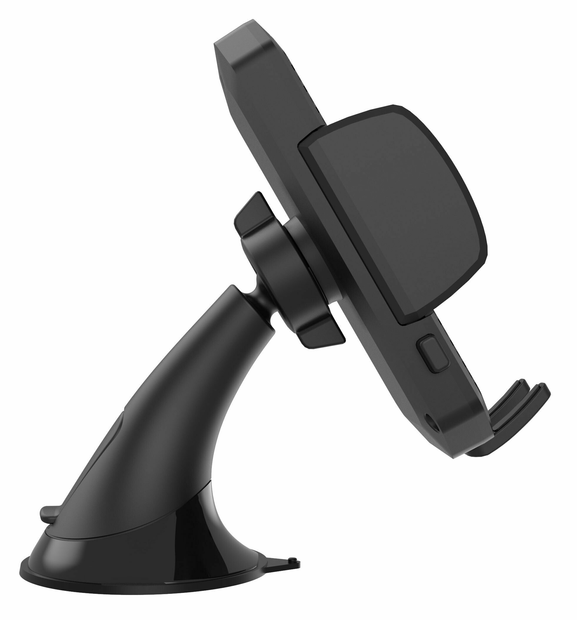 Держатель для смартфона в автомобиль на присоске Riversong Flexiclip 02, черный — фото 1