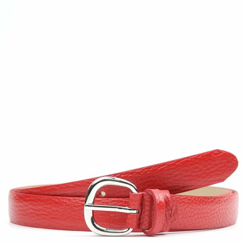 фото Ремень fabretti, размер 120, красный