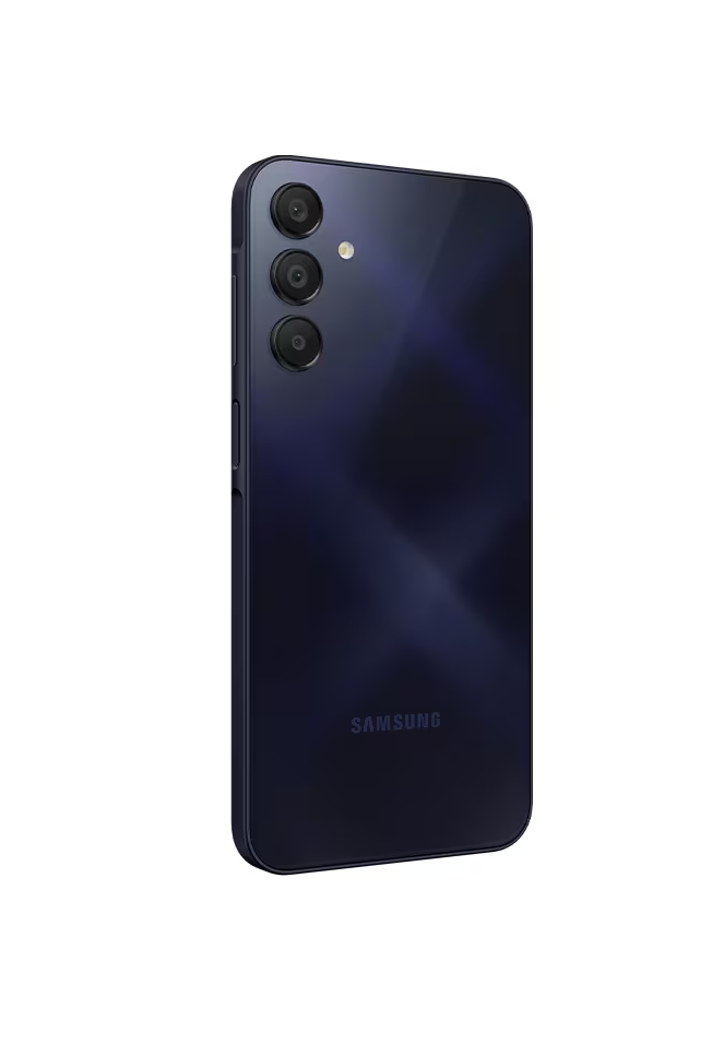 Смартфон Samsung Galaxy A15 4G 8/256 ГБ, версия RU, Dual nano SIM, темно-синий — фото 1