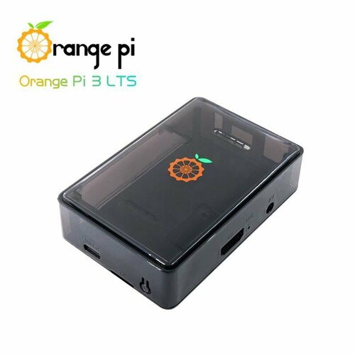 Корпус для Orange Pi 3 LTS из ABS-пластика orange pi 3 lts abs black case hdmi wifi bt5 0 open source board computer run android 9 0 ubuntu debian os 2022