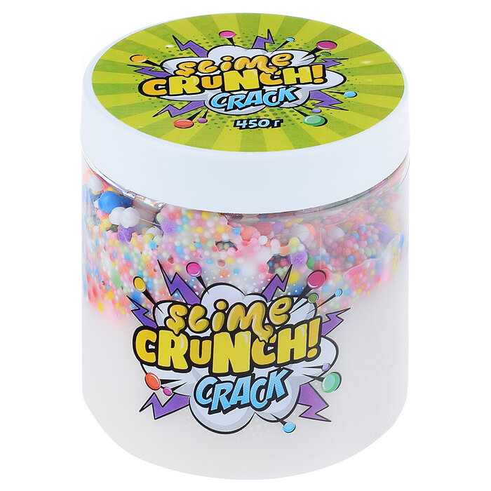 Crunch-slime Ssnap с ароматом сливочной помадки, 450 гр. Волшебный мир - фото №12