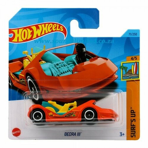 Машинка Mattel Hot Wheels Deora III, арт. HKK81 (5785) (071 из 250) hot wheels гоночные машинки книжка игра с волшебным мелком