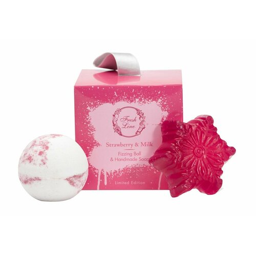Набор Клубника и молоко Fresh Line ограниченный выпуск 2775₽