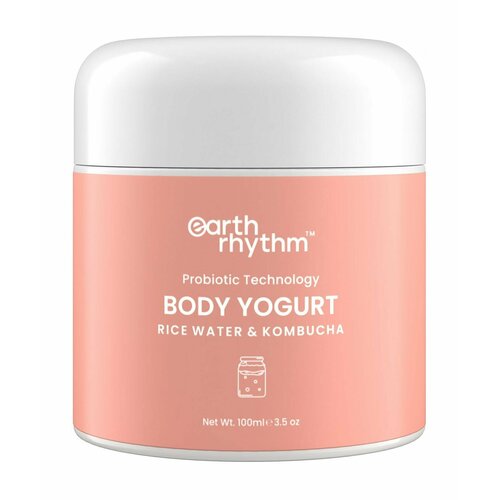 Крем-йогурт для тела с рисовой водой и комбучей Earth Rhythm Rice Water Kombucha Body Yogurt 1089₽