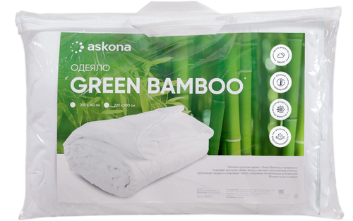 Одеяло Аскона 205*140 Green bamboo