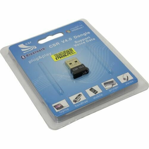 Bluetooth адаптер v4.0 KS-is KS-269 сетевой контроллер adapter pqfp 128 88e1115 rcj1