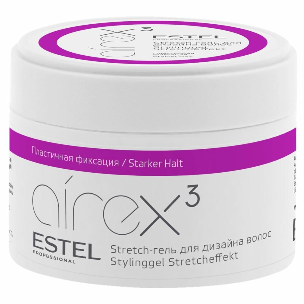 Гель Estel Professional Airex Airex Stretch- Гель для дизайна волос, Stylinggel Stretcheffekt, 65 мл