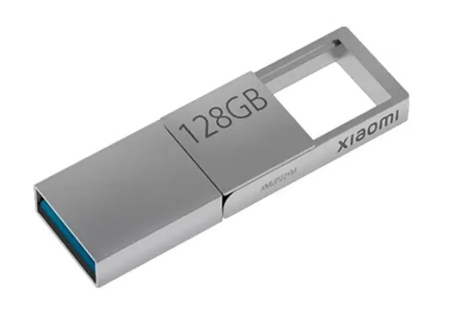 Флешка Xiaomi Dual Interface U-Disk (128 GB USB 3.2/USB Type-C Серебристый X1 XMUP22YM)
