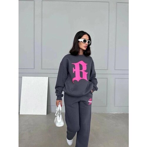 фото Костюм, размер м, розовый, синий фэшon