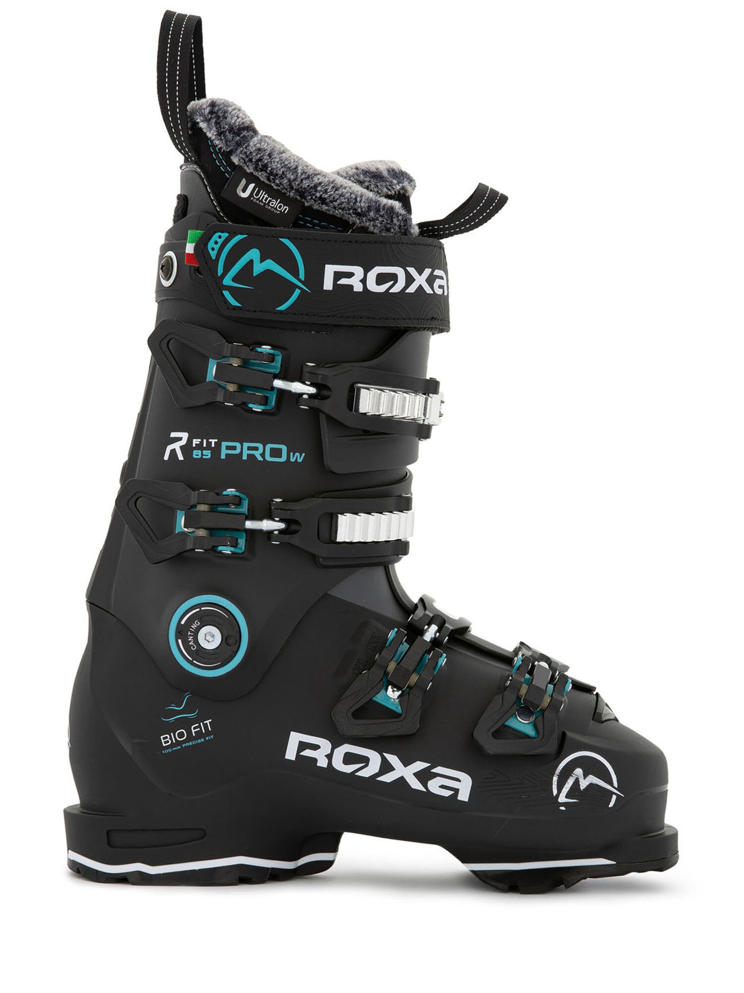 Горнолыжные ботинки ROXA Rfit Pro W 85 Gw Black/Acqua (см:22,5)