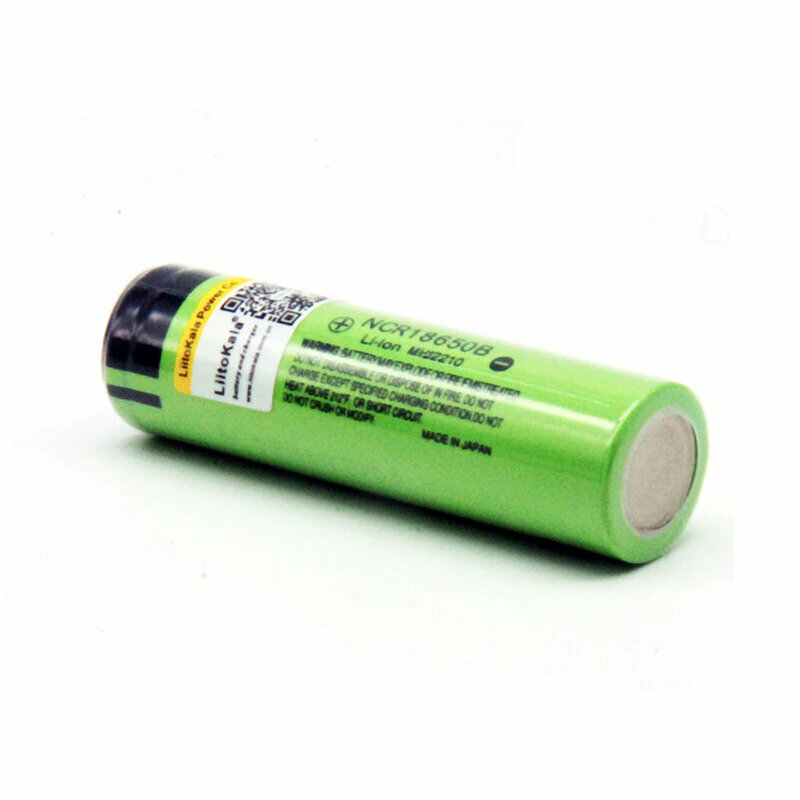 Аккумулятор 18650 LiitoKala ёмкостью 3400mAh (NCR18650B), 2 шт — фото 1