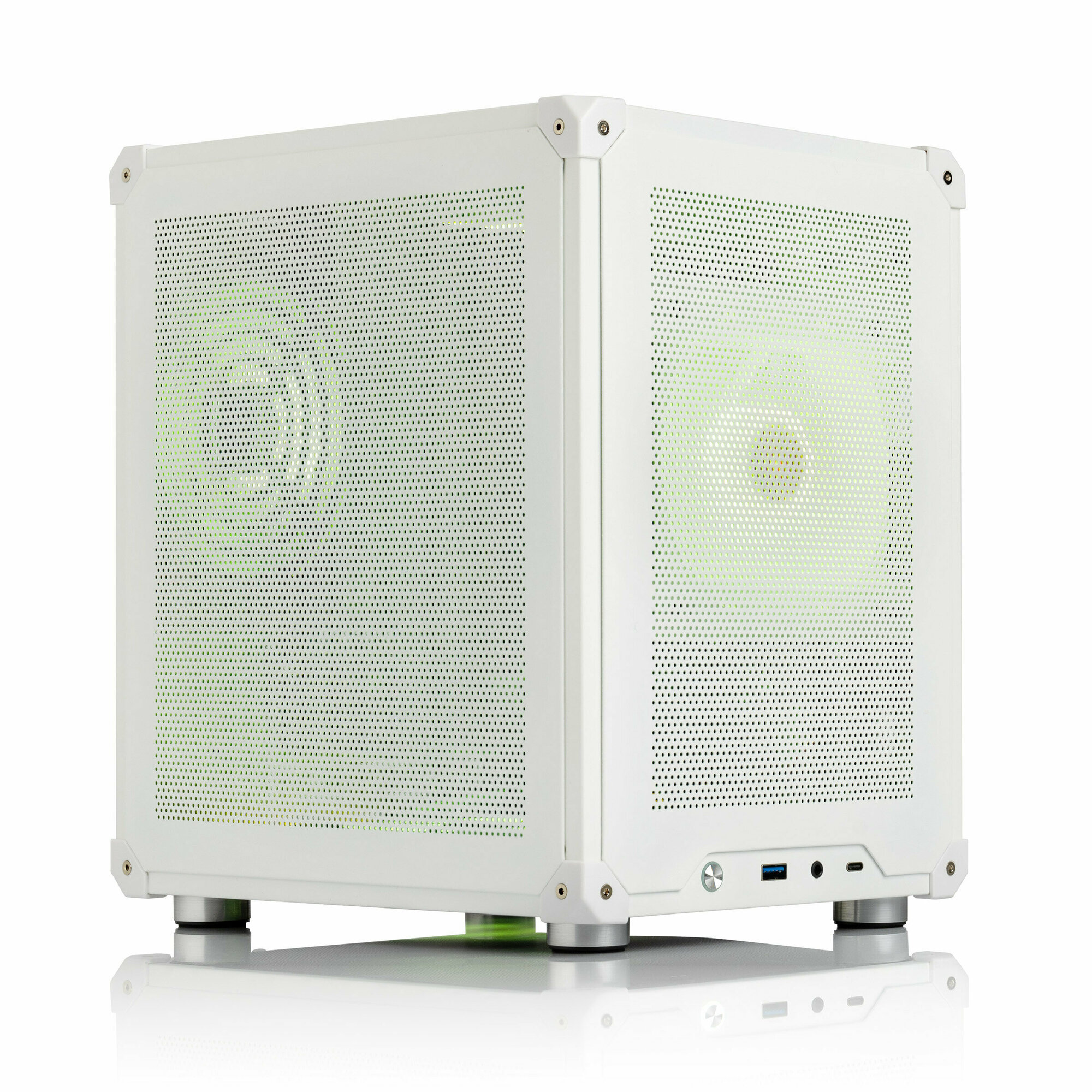 Системный блок ZEBRA Cube (Intel Core i3-2100 (3.1 ГГц), RAM 4 ГБ, SSD 128 ГБ, NVIDIA GeForce GT 730 (2 Гб), Windows 10 Home), белый — фото 12