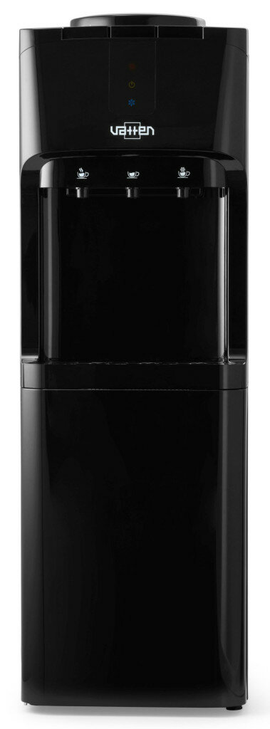 Кулер Vatten V02NKB напольный компрессорный черный/черный (ут-00000720) - фото №3