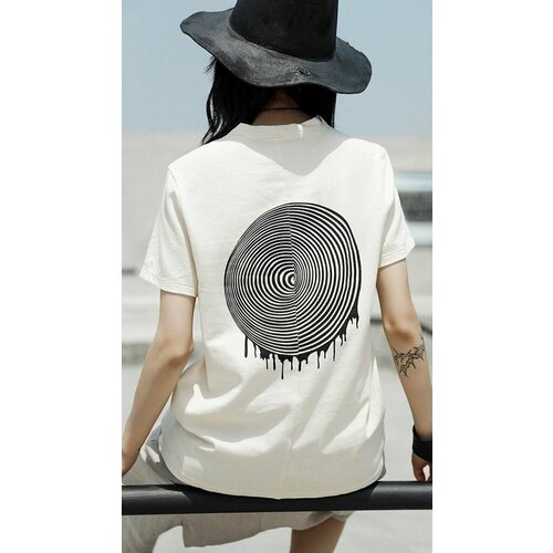 Футболка IWANT, размер XS, белый