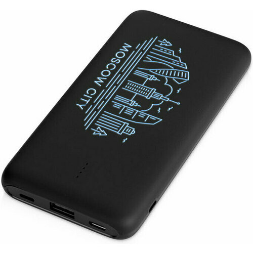 Внешний беспроводной аккумулятор с подсветкой лого Evolt Reserve X 8000 мАч черный 373500₽