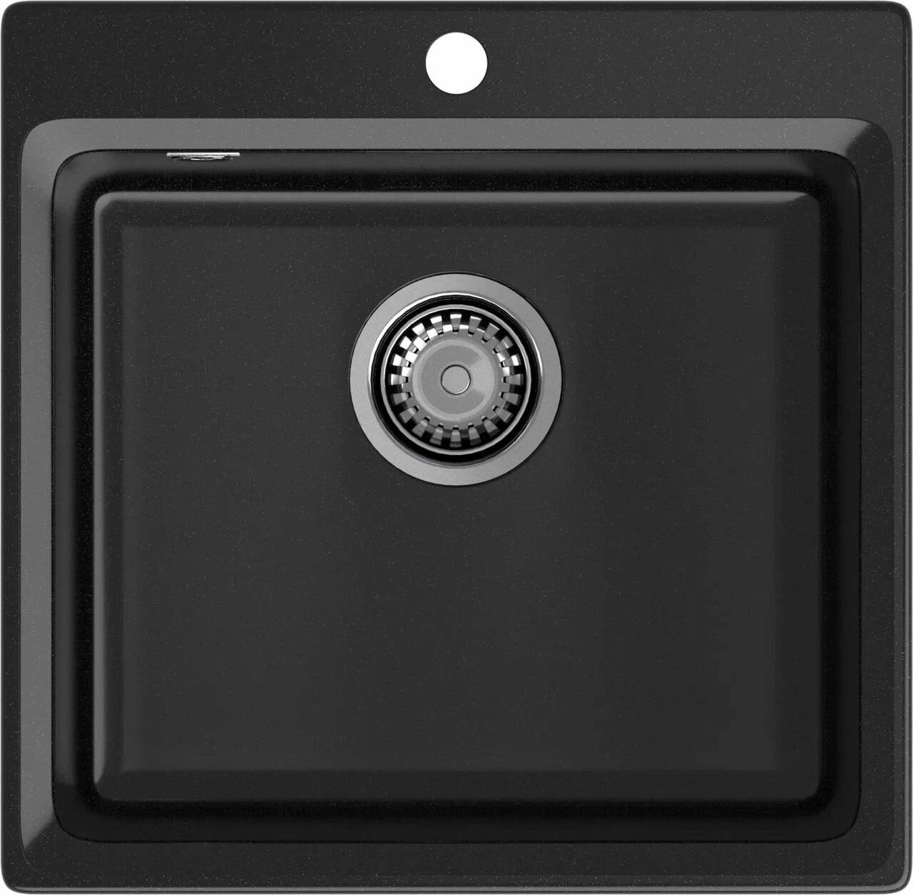 Кухонная мойка GranFest LEVEL LV-510 черный - фотография № 1