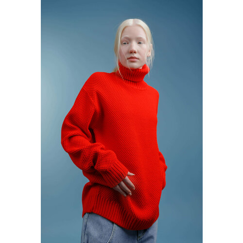 фото Свитер znwr, размер m, красный