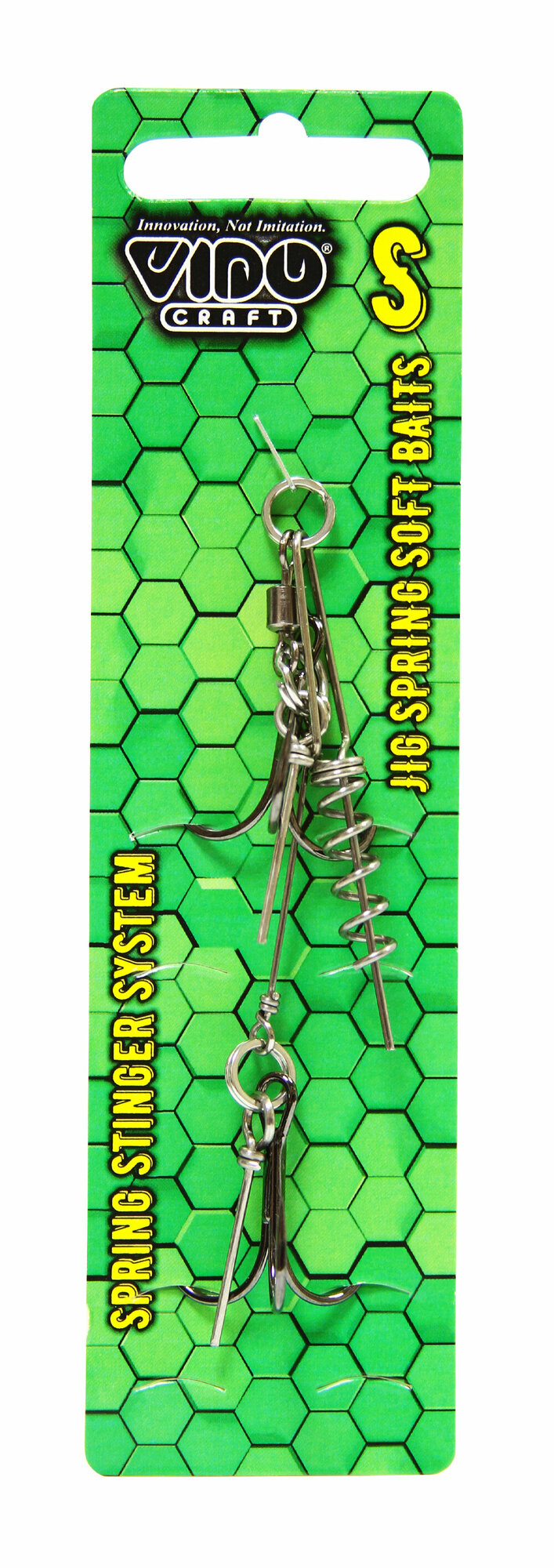 Оснастка стингер для силиконовых приманок Vido-Craft JIG Spring Soft Baits #S — фото 1