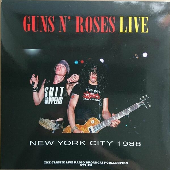 Виниловая Пластинка Guns N Roses, Live In New York City 1988 (9003829977516) IAO - фото №6