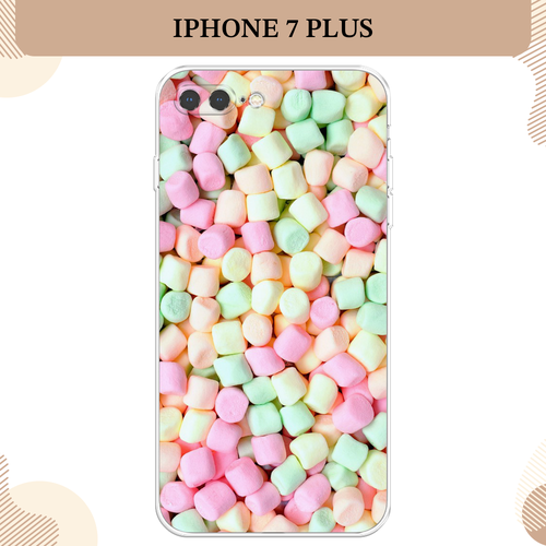 Силиконовый чехол Marshmallows на Apple iPhone 7 Plus/8 Plus / Айфон 7 Plus/8 Plus